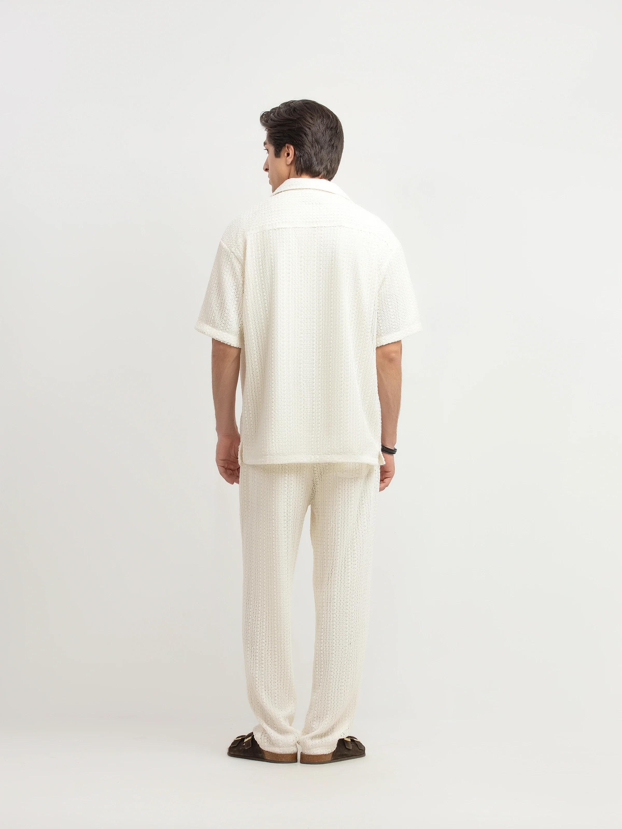 Crochet Co-ord Set Shirt - FMTCS6-105 - Image 6